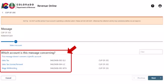 Secure Message Step 4