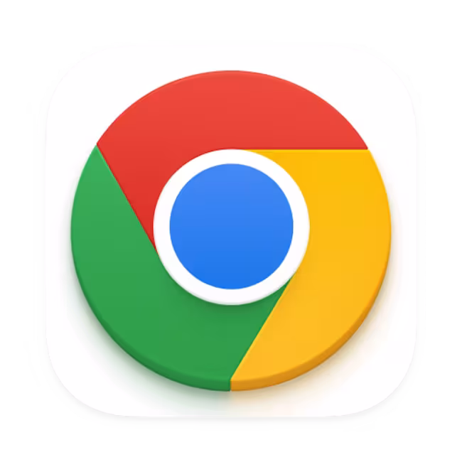 Image of Google Chrome web browser icon