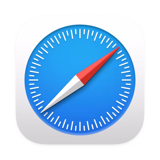 Image of Safari web browser icon