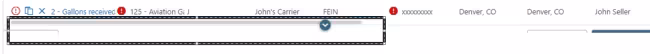 scroll bar highlighted on sample return