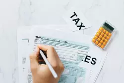 Individual ready to start filing taxes on paper